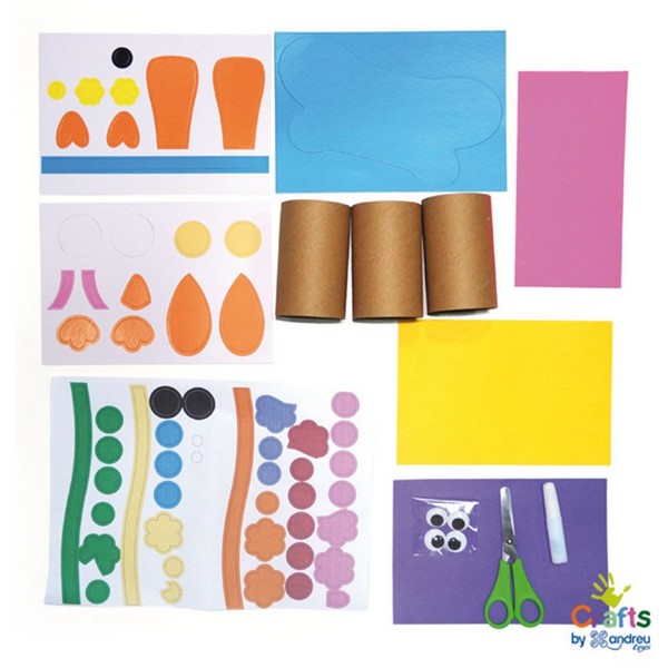 Продукт Andreu toys - Направи сам 3D животни от хартия - 0 - BG Hlapeta